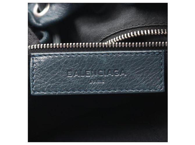 Zaino/Borsa Balenciaga Traveler Verde - vista 4
