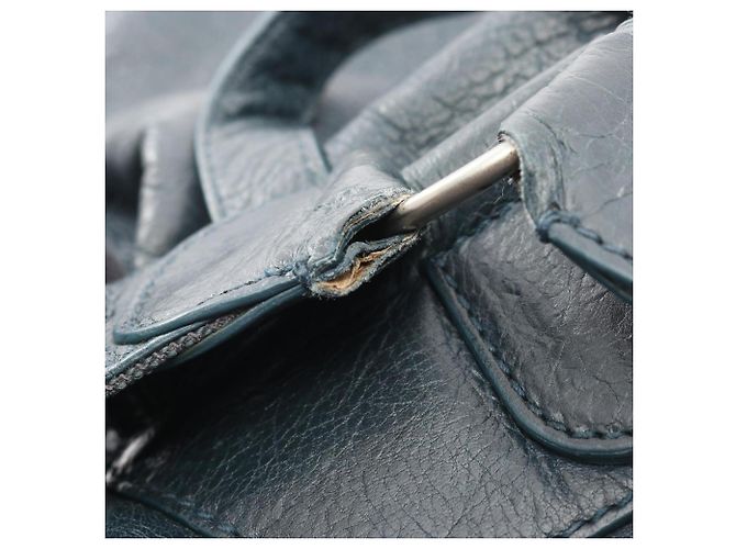 Zaino/Borsa Balenciaga Traveler Verde - vista 8