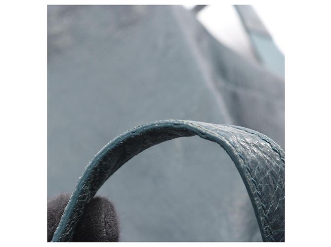 Zaino/Borsa Balenciaga Traveler Verde - vista 9