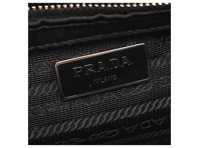 Borsa a tracolla Prada TESSUTO BOMBER Nero - vista 4