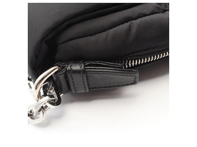 Borsa a tracolla Prada TESSUTO BOMBER Nero - vista 6