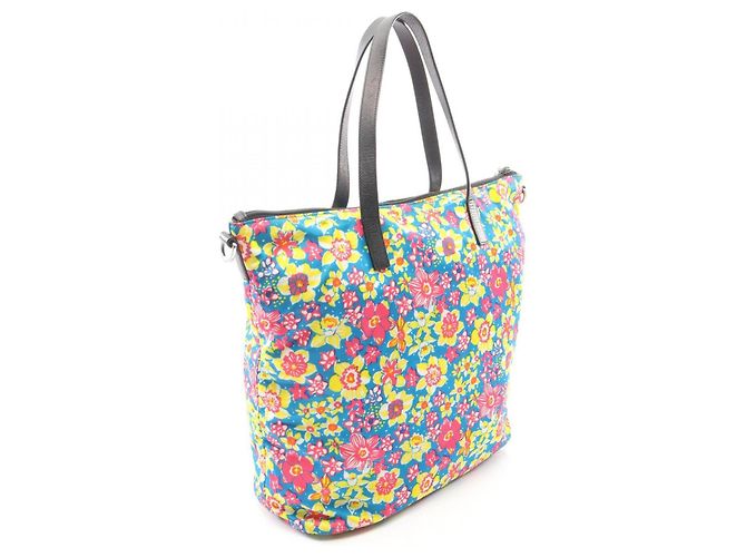 Borsa Tote 2-Way TESSUTO STAMPAT Floral Prada Multicolore - vista 2