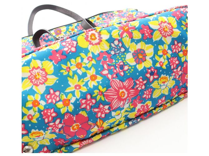 Borsa Tote 2-Way TESSUTO STAMPAT Floral Prada Multicolore - vista 9