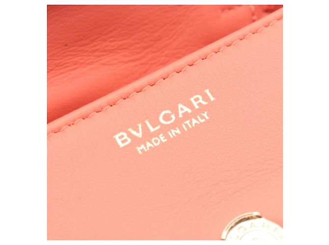 Bulgari Borsa a tracolla micro Serpenti Cabochon di Bvlgari Rosa - vista 4