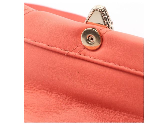 Bulgari Borsa a tracolla micro Serpenti Cabochon di Bvlgari Rosa - vista 7