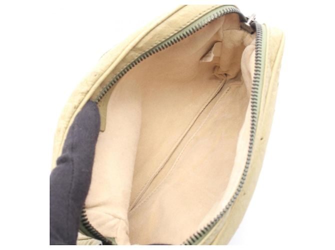 Borsa a tracolla in pelle verde Bottega Veneta - vista 3