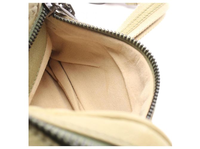 Borsa a tracolla in pelle verde Bottega Veneta - vista 5
