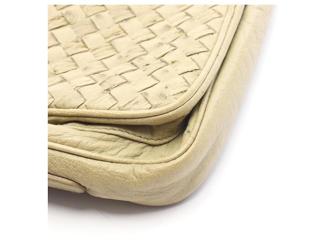 Borsa a tracolla in pelle verde Bottega Veneta - vista 6