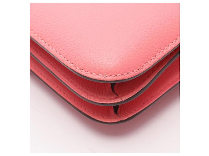 Hermès Hermes Constance 3 Mini Rose Ete Schultertasche Pink - Ansicht 7