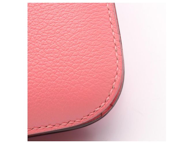 Hermès Hermes Constance 3 Mini Rose Ete Schultertasche Pink - Ansicht 8