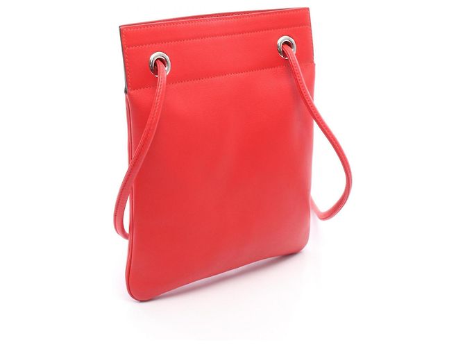 Hermès Borsa a tracolla Hermes Sac Aline Mini Rosso - vista 2