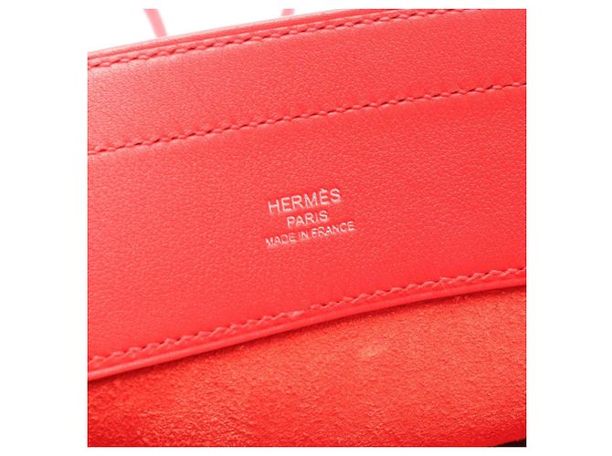 Hermès Borsa a tracolla Hermes Sac Aline Mini Rosso - vista 4