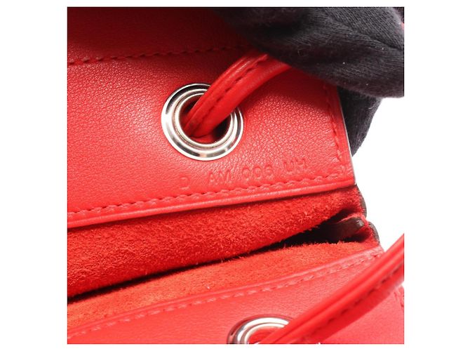 Hermès Borsa a tracolla Hermes Sac Aline Mini Rosso - vista 5