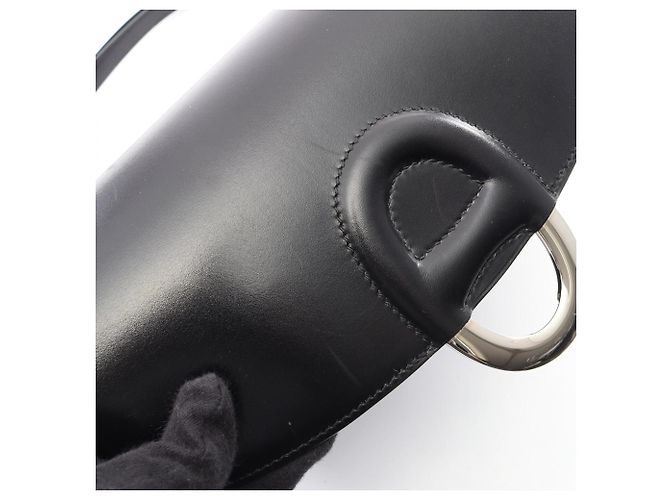 Hermès Borsa a tracolla Hermes Cherche Midi 25 Nero - vista 7