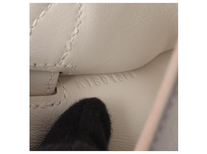 Hermès Borsa a tracolla Hermes Jypsiere Mini Bianco - vista 5