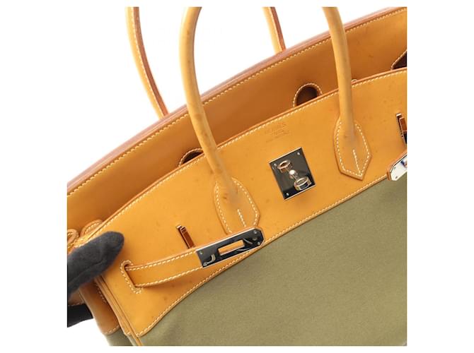 Hermès Borsa Hermes Birkin 35 Marrone Cachi - vista 10