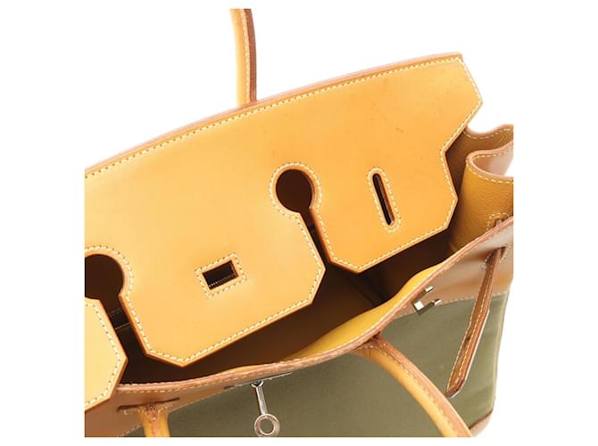 Hermès Borsa Hermes Birkin 35 Marrone Cachi - vista 11