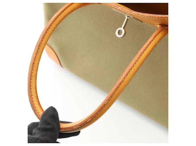 Hermès Borsa Hermes Birkin 35 Marrone Cachi - vista 14