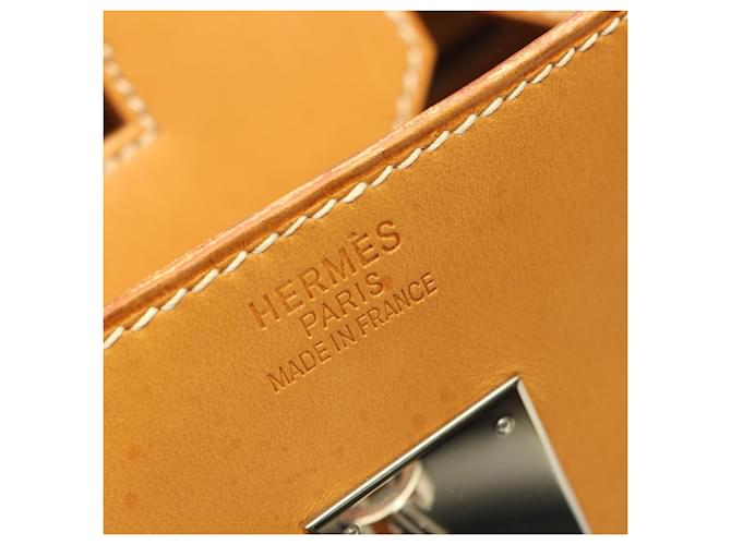 Hermès Borsa Hermes Birkin 35 Marrone Cachi - vista 4
