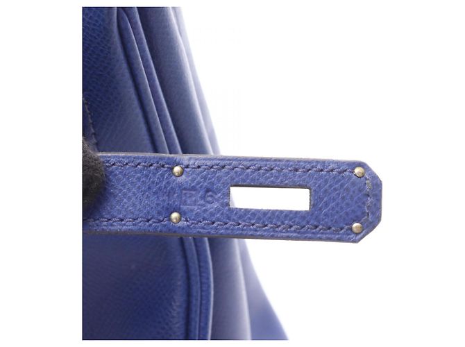 Hermès Borsa Hermes Birkin 35 Blue Electric - vista 5