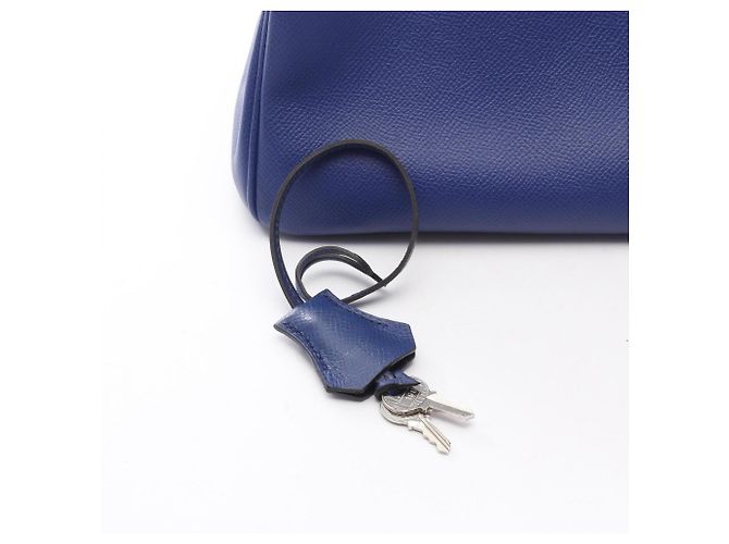 Hermès Borsa Hermes Birkin 35 Blue Electric - vista 6