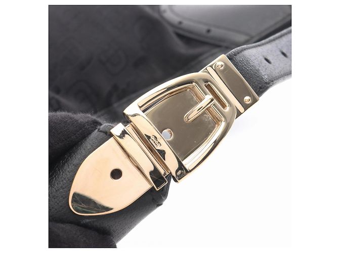 Borsa a Spalla Gucci Horsebit Nero - vista 6