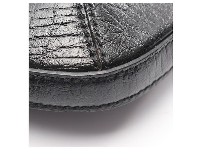 Borsa a tracolla Gucci Hustler Bit GG Canvas Nero - vista 5