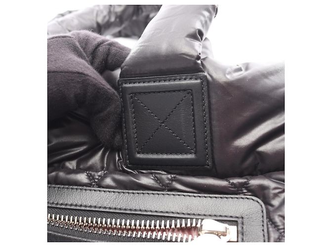 Borsa Tote Chanel Coco Cocoon MM Nero - vista 7