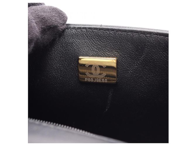 Mini borsa a tracolla Chanel Chocolate Bar Flap Nero - vista 5