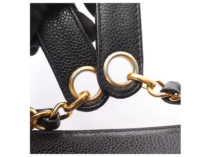 Borsa Tote Chanel Triple Coco Mark Nero - vista 11