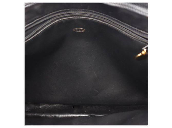 Borsa Tote Chanel Triple Coco Mark Nero - vista 6