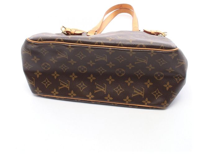 Borsa Tote Verticale Louis Vuitton Batignolles Marrone - vista 7