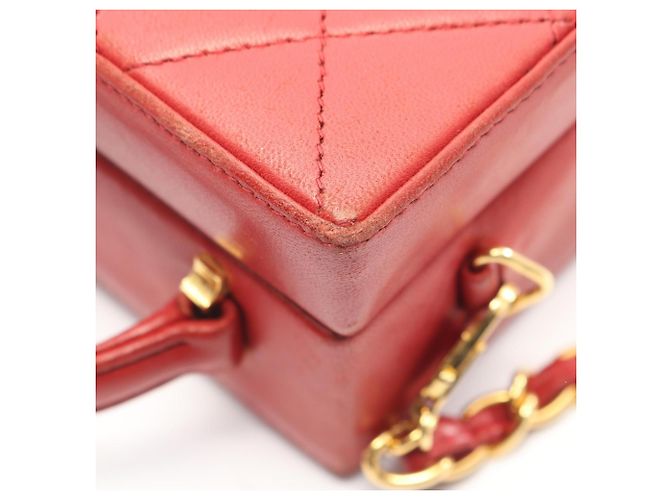 Borsa 2-Way Matelassé Chanel Rosso - vista 11
