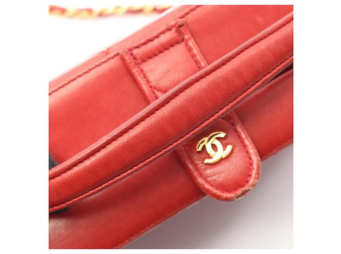 Borsa 2-Way Matelassé Chanel Rosso - vista 14