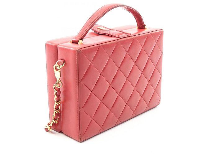Borsa 2-Way Matelassé Chanel Rosso - vista 2