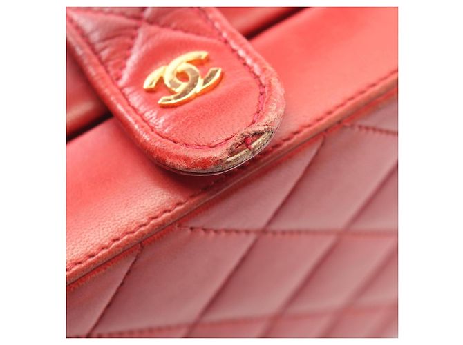 Borsa 2-Way Matelassé Chanel Rosso - vista 7