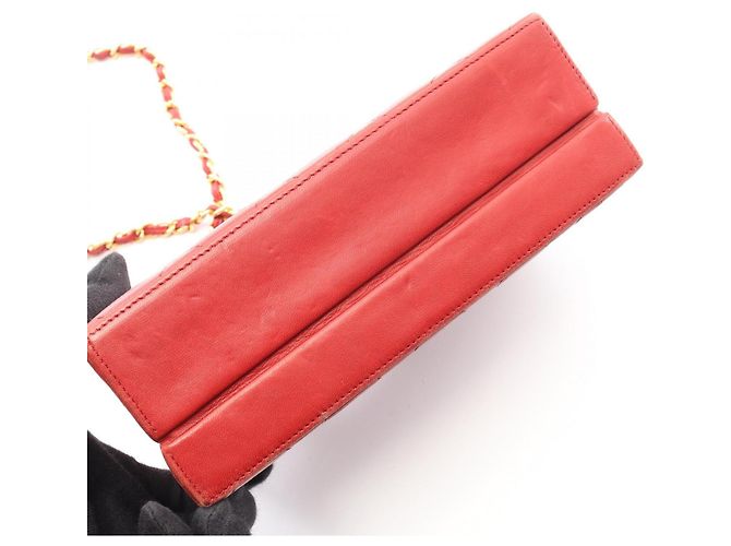Borsa 2-Way Matelassé Chanel Rosso - vista 9