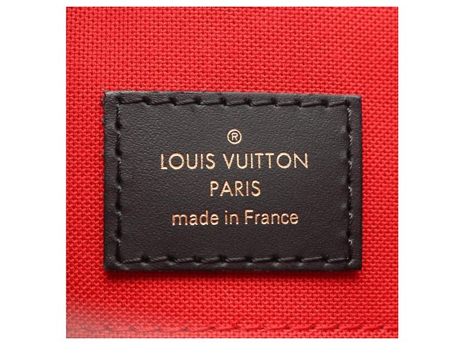 Borsa Tote 2-Way Louis Vuitton OnTheGo GM Marrone Beige - vista 4