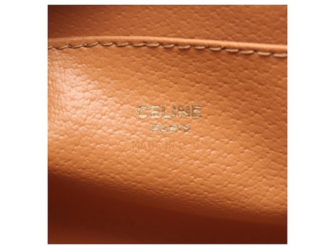 Céline Celine Macadam 2-Way Handtasche Braun Beige - Ansicht 4