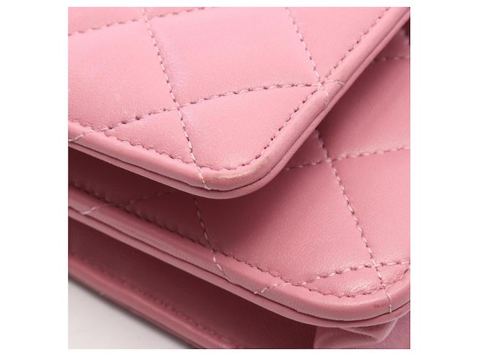 Borsa a Spalla Chanel Trendy CC Matelassé Rosa - vista 6