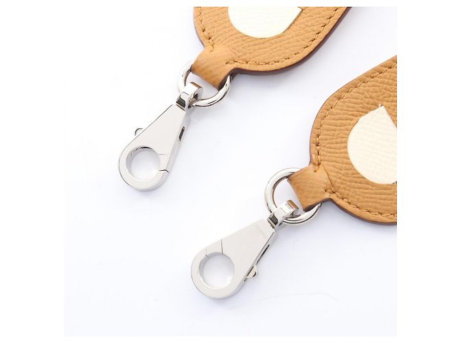 Hermès Tracolla Hermes Maillon Chaine d'Ancre Marrone Crudo - vista 3