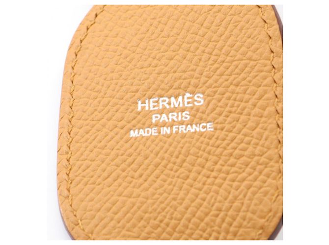 Hermès Tracolla Hermes Maillon Chaine d'Ancre Marrone Crudo - vista 4