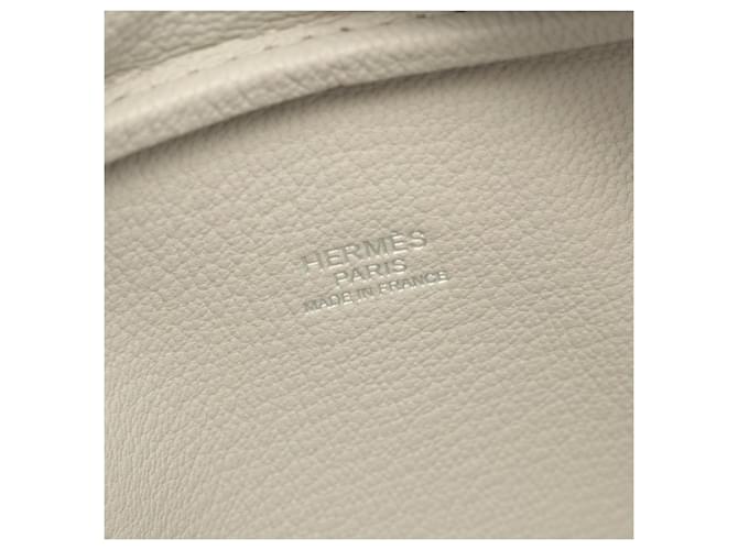 Hermès Borsa Hermes Mini Plume 20 Marrone - vista 4