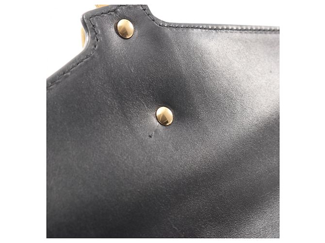 Borsa a Spalla Gucci Sylvie Small Web Line Nero Rosso Verde - vista 7