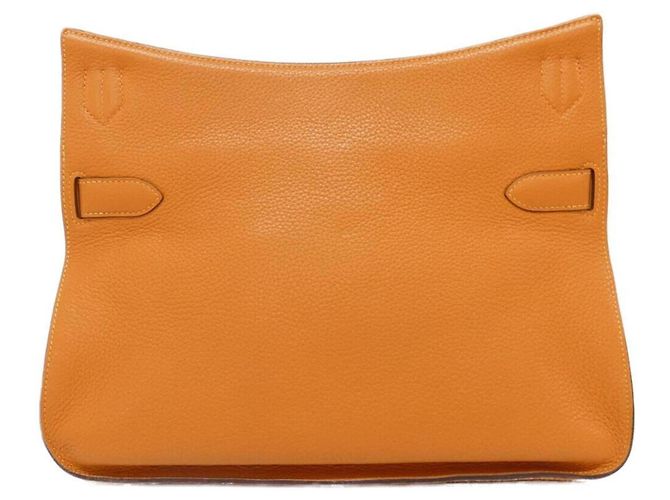 Hermès Borsa a tracolla Hermes Jypsiere Eclat 34cm Arancione Senape - vista 2