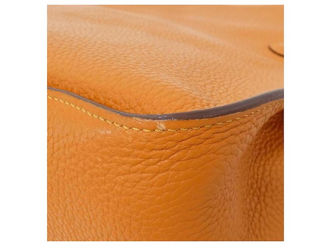Hermès Borsa a tracolla Hermes Jypsiere Eclat 34cm Arancione Senape - vista 3