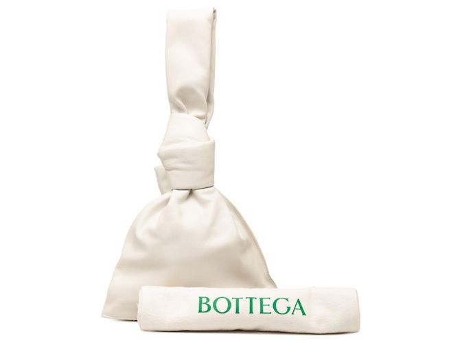 Mini borsa The Twist Bottega Veneta Bianco - vista 7
