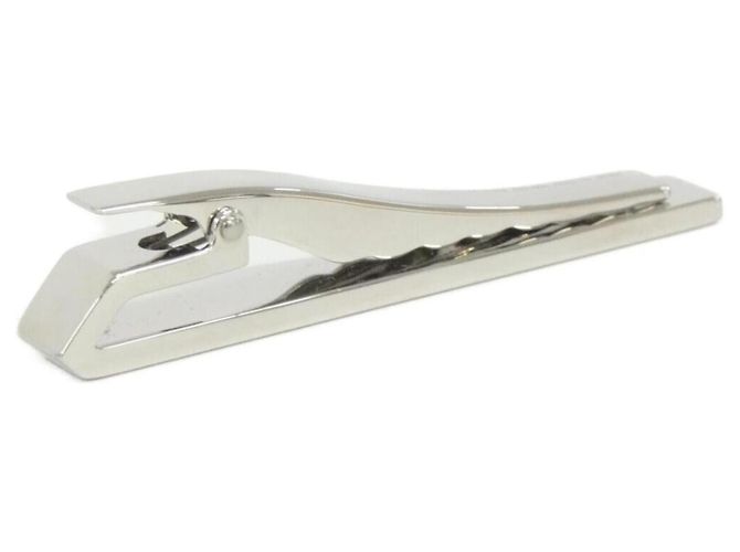 Clip per cravatta Louis Vuitton Damier Graphite Argento - vista 3
