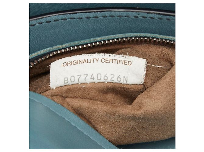 Borsa a mano Piazza Bottega Veneta Borsa a tracolla Blu chiaro - vista 13