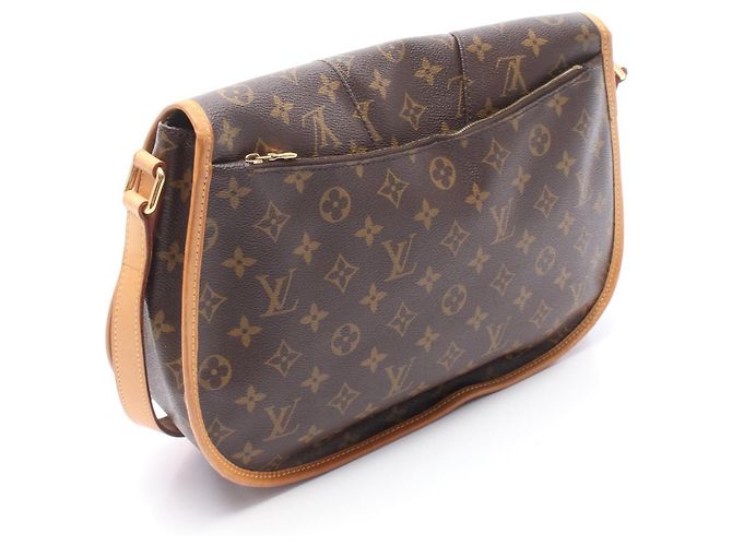 Bolsa de Ombro Louis Vuitton Menilmontant MM Marrom - vista 2